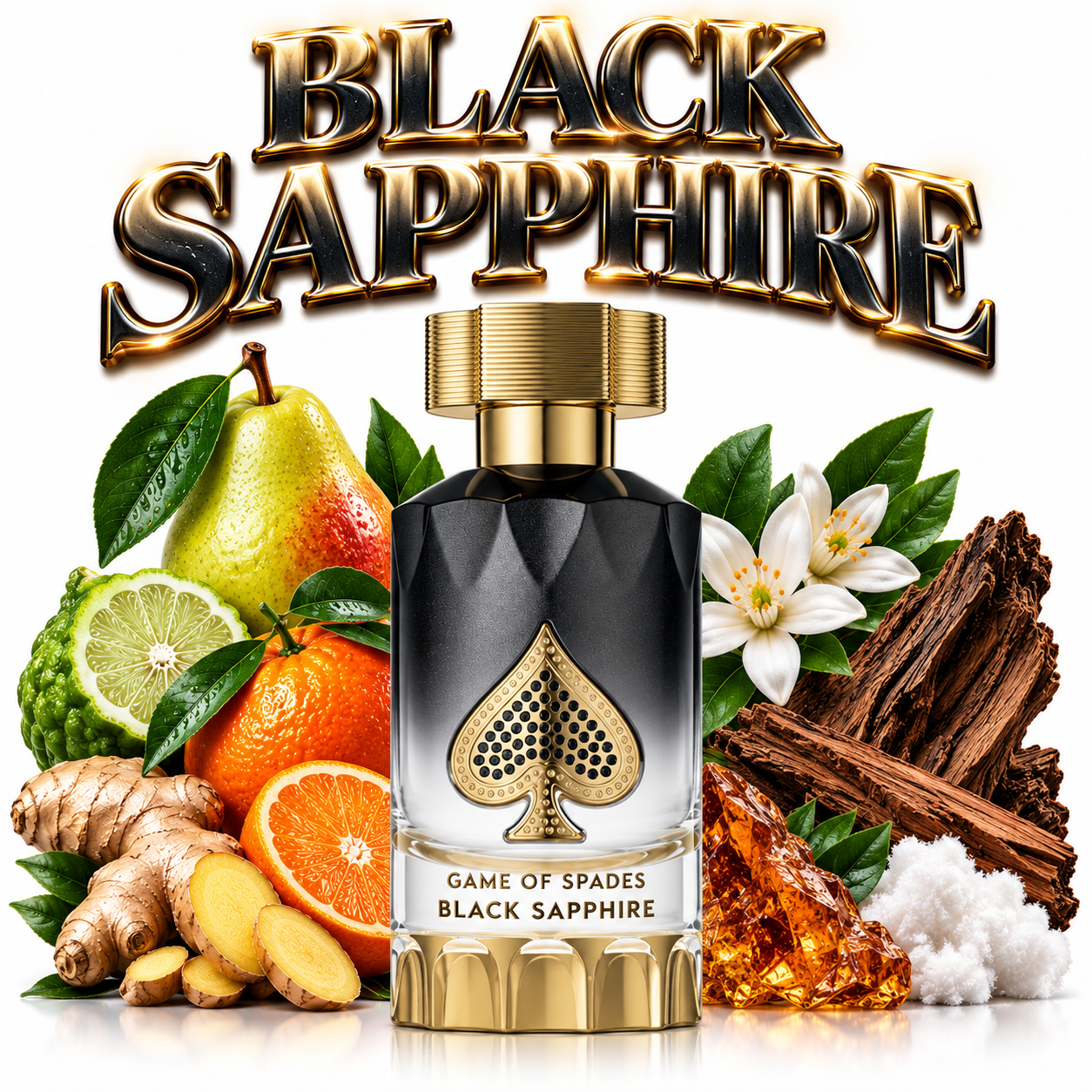 Jo Milano Game of Spades Black Sapphire perfume sample decant